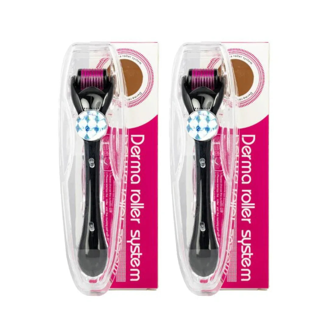 Kit 2 Dermaroller System 0.50mm 540 Microagulhas